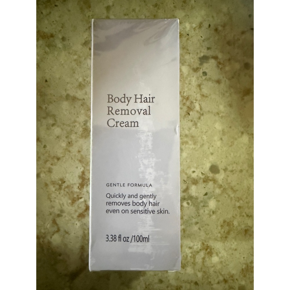 Gentle Body Hair Removal Cream for Sensitive Skin Iris and Suede Scent 3.38oz